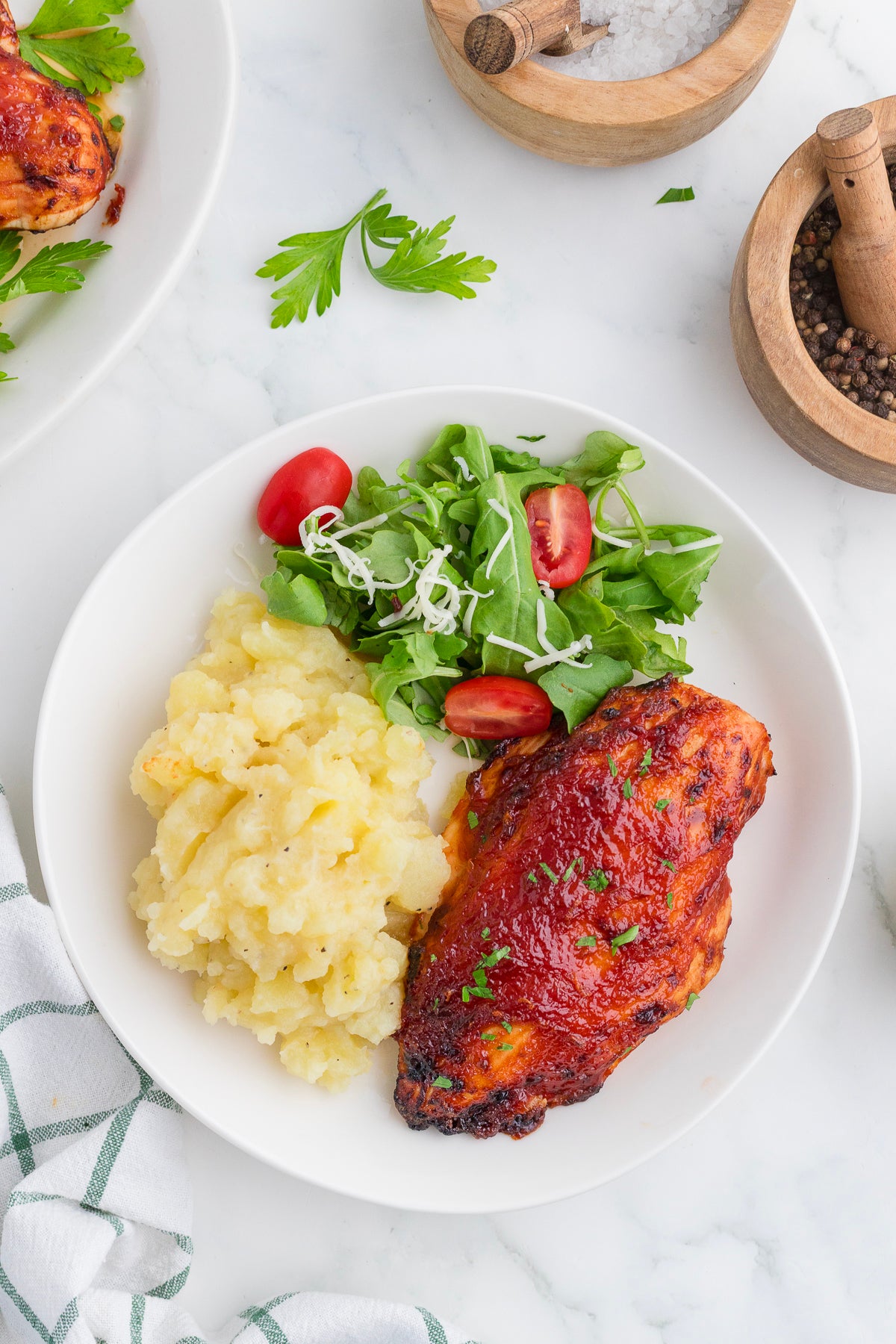 AIR FRYER BBQ CHICKEN