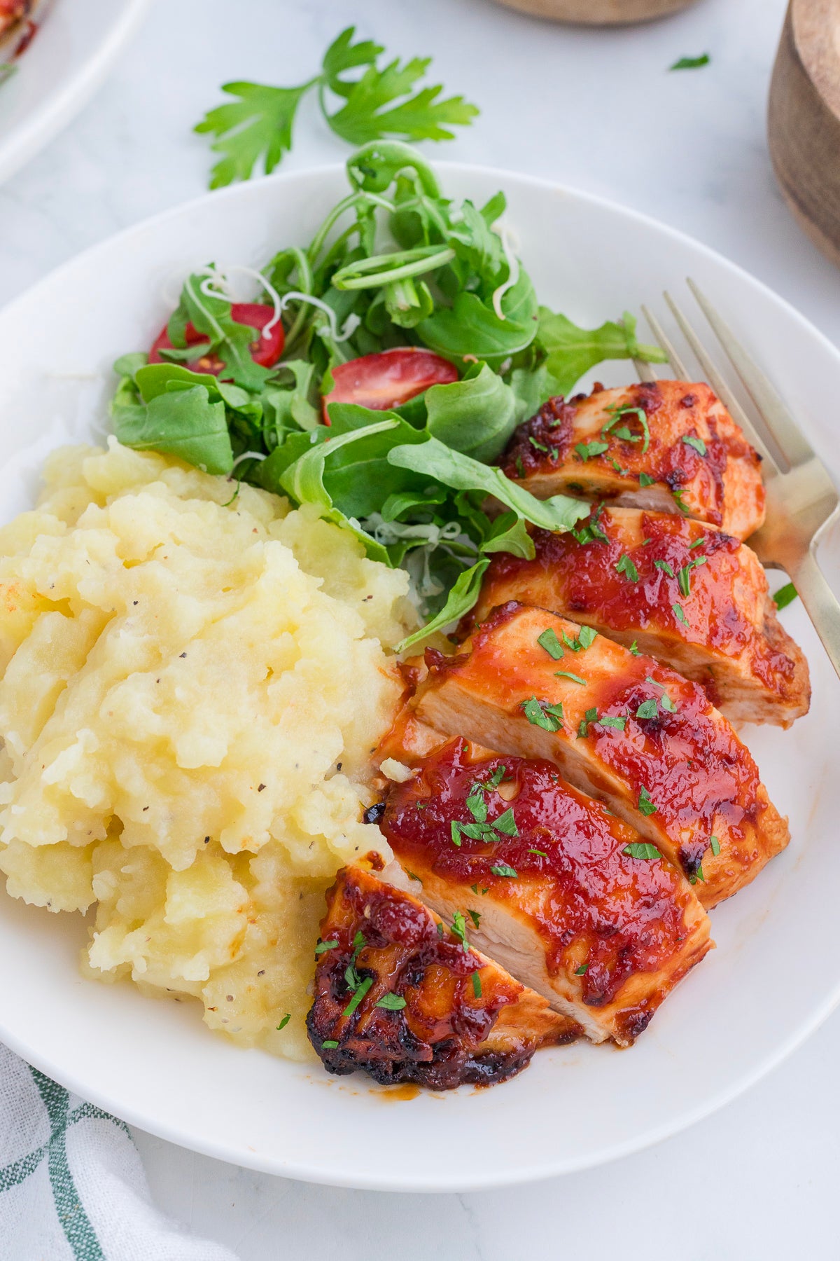 AIR FRYER BBQ CHICKEN