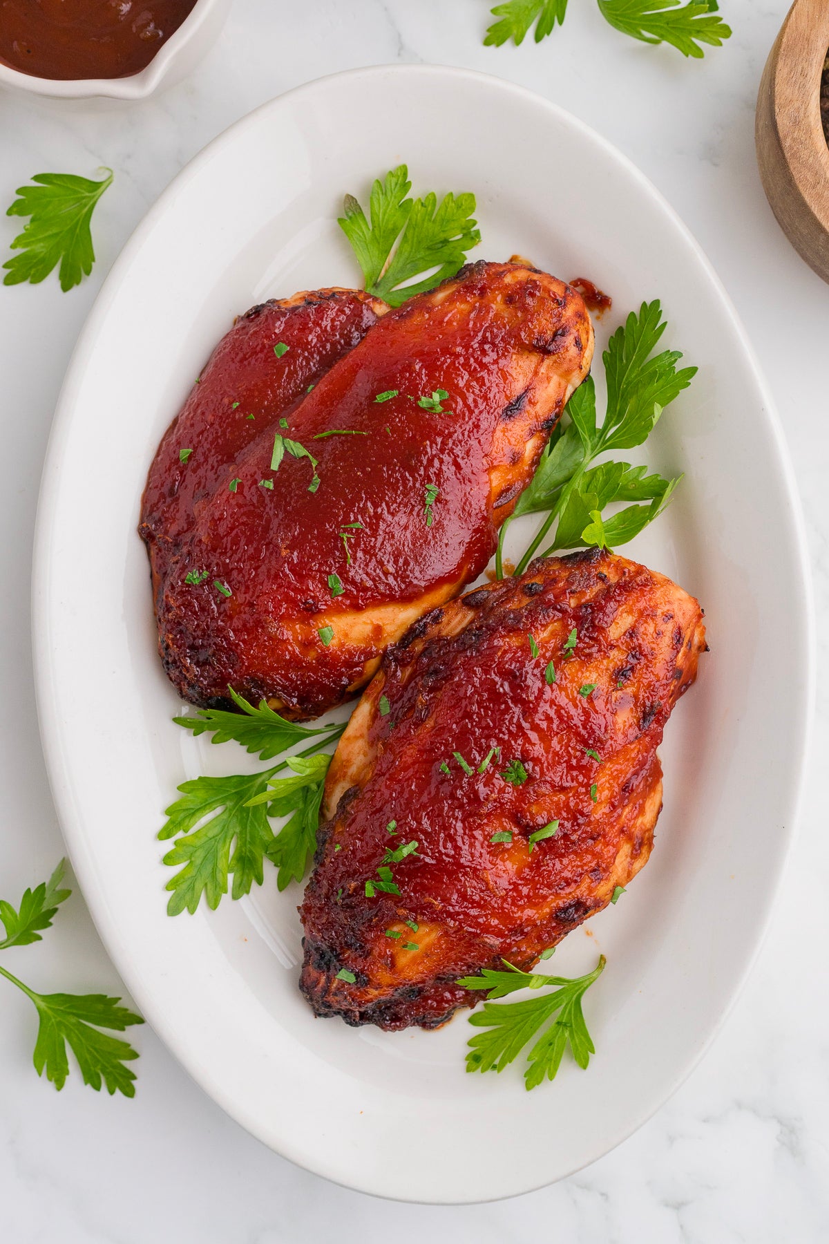 AIR FRYER BBQ CHICKEN