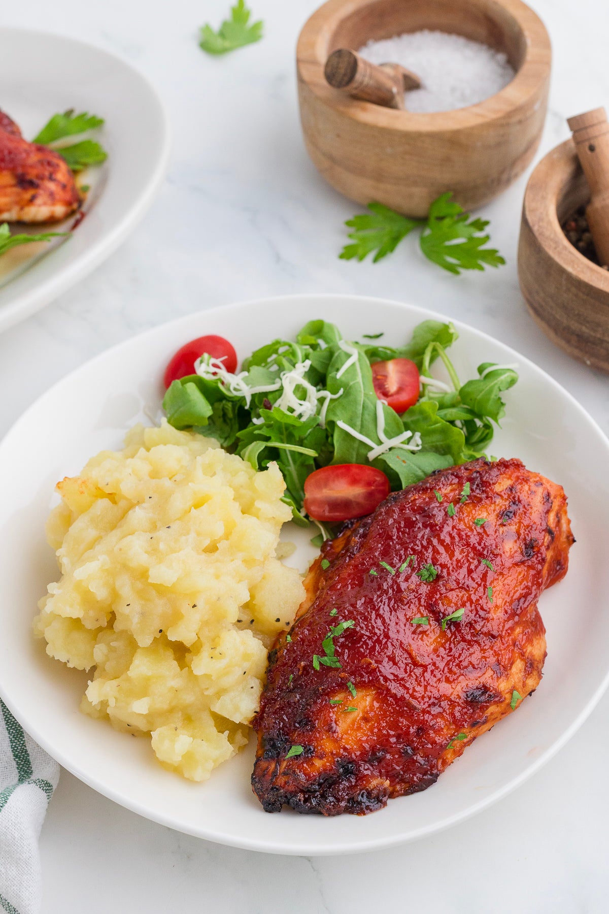 AIR FRYER BBQ CHICKEN