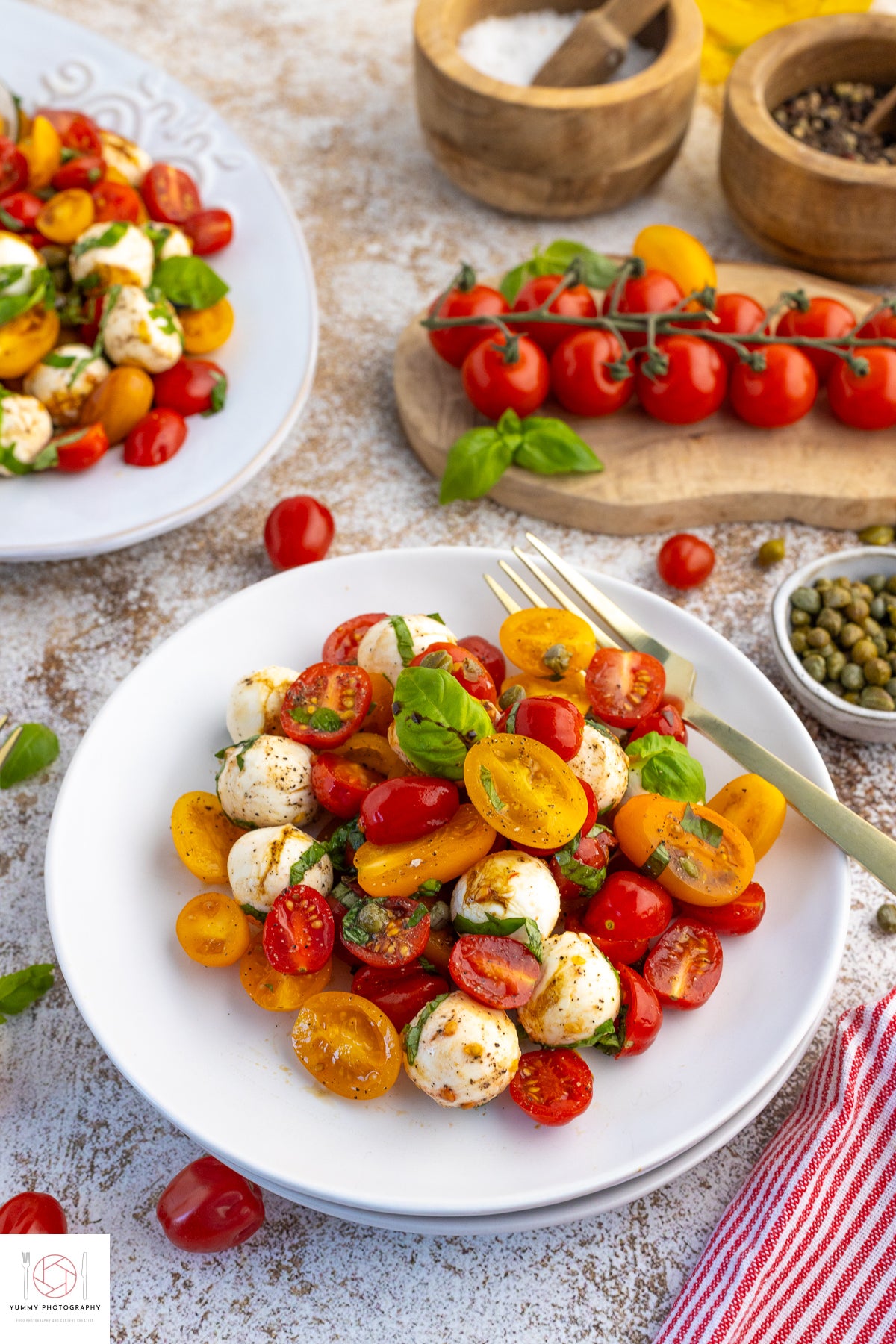 Cherry Tomato Caprese Salad