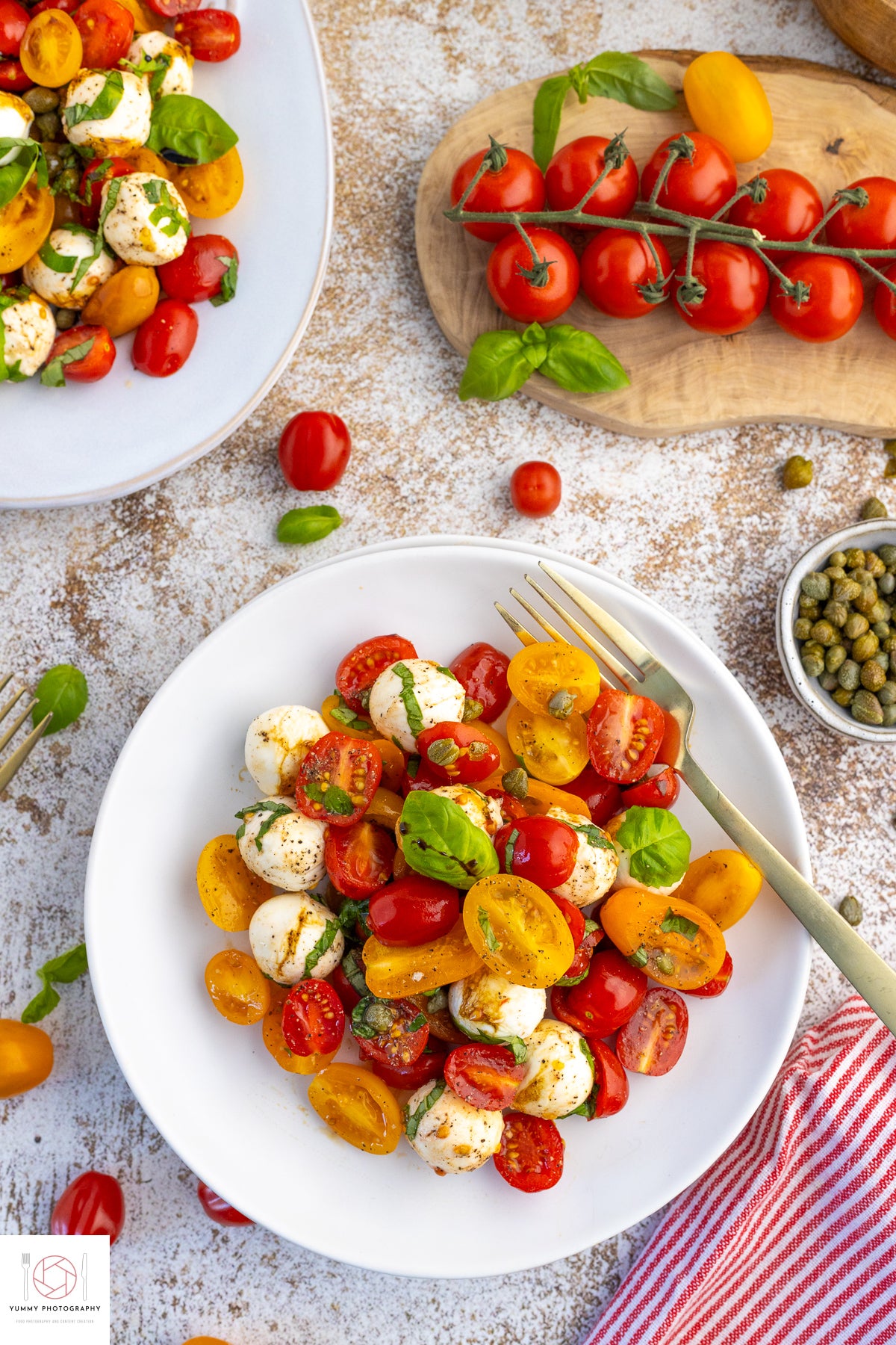 Cherry Tomato Caprese Salad