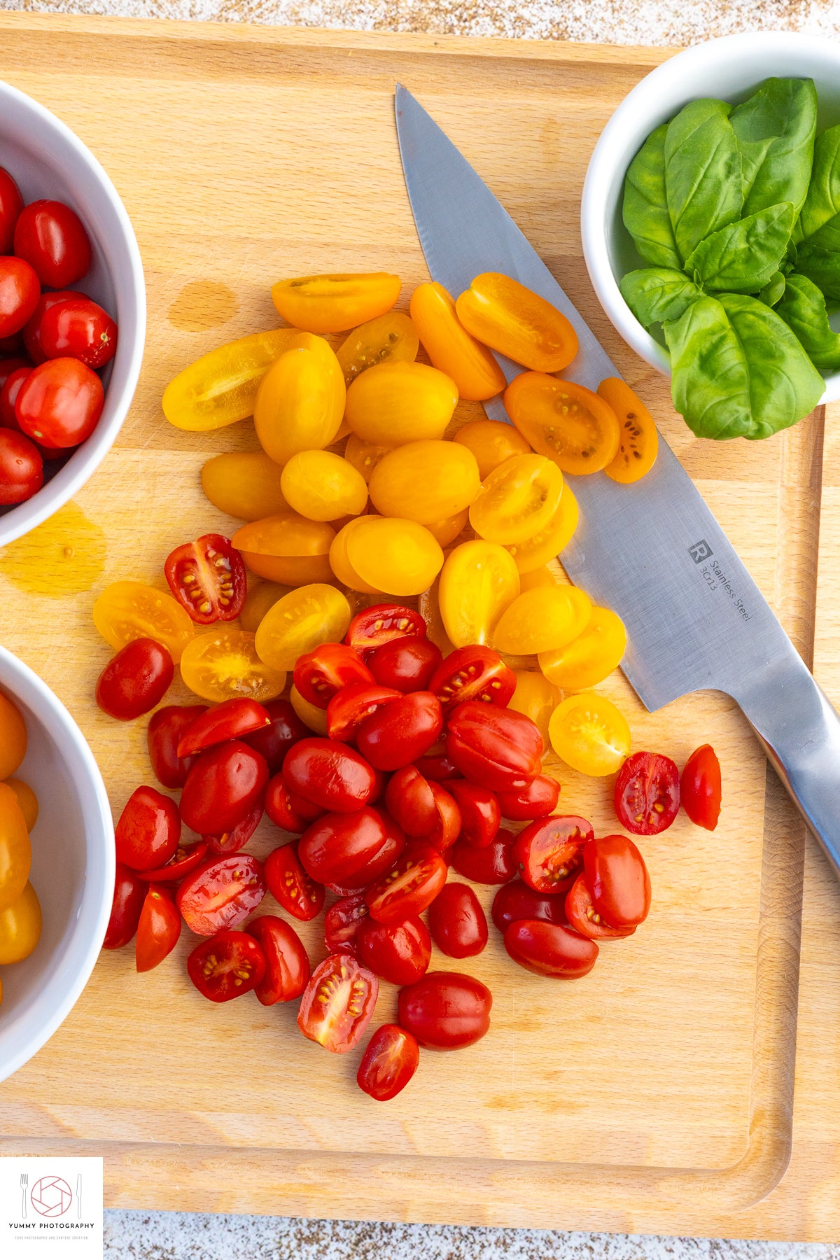 Cherry Tomato Caprese Salad
