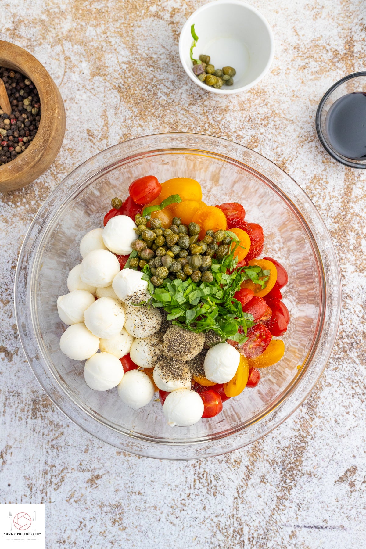 Cherry Tomato Caprese Salad