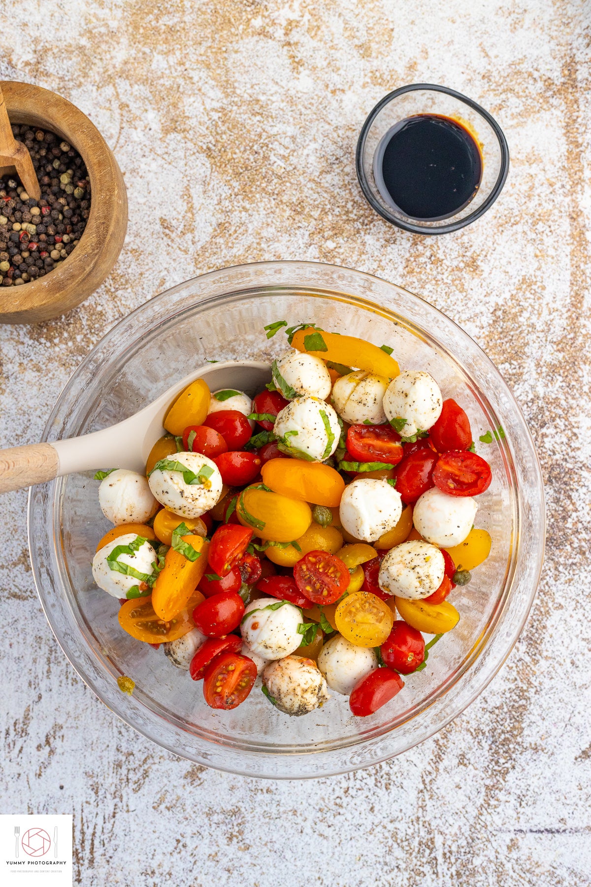 Cherry Tomato Caprese Salad