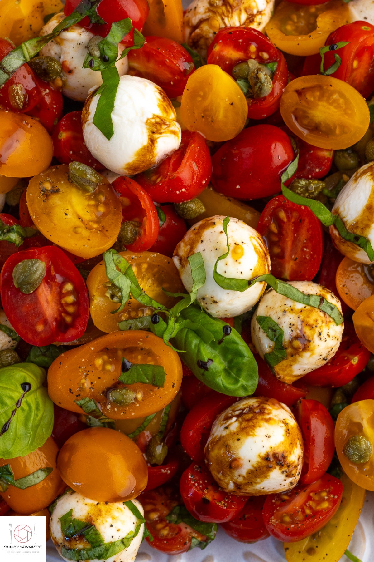 Cherry Tomato Caprese Salad