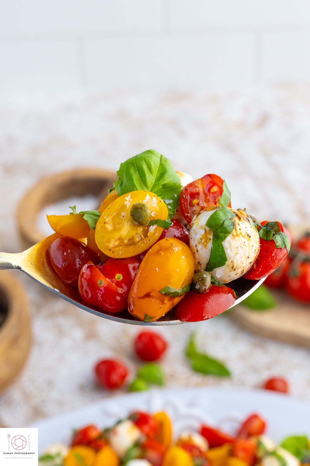 Cherry Tomato Caprese Salad