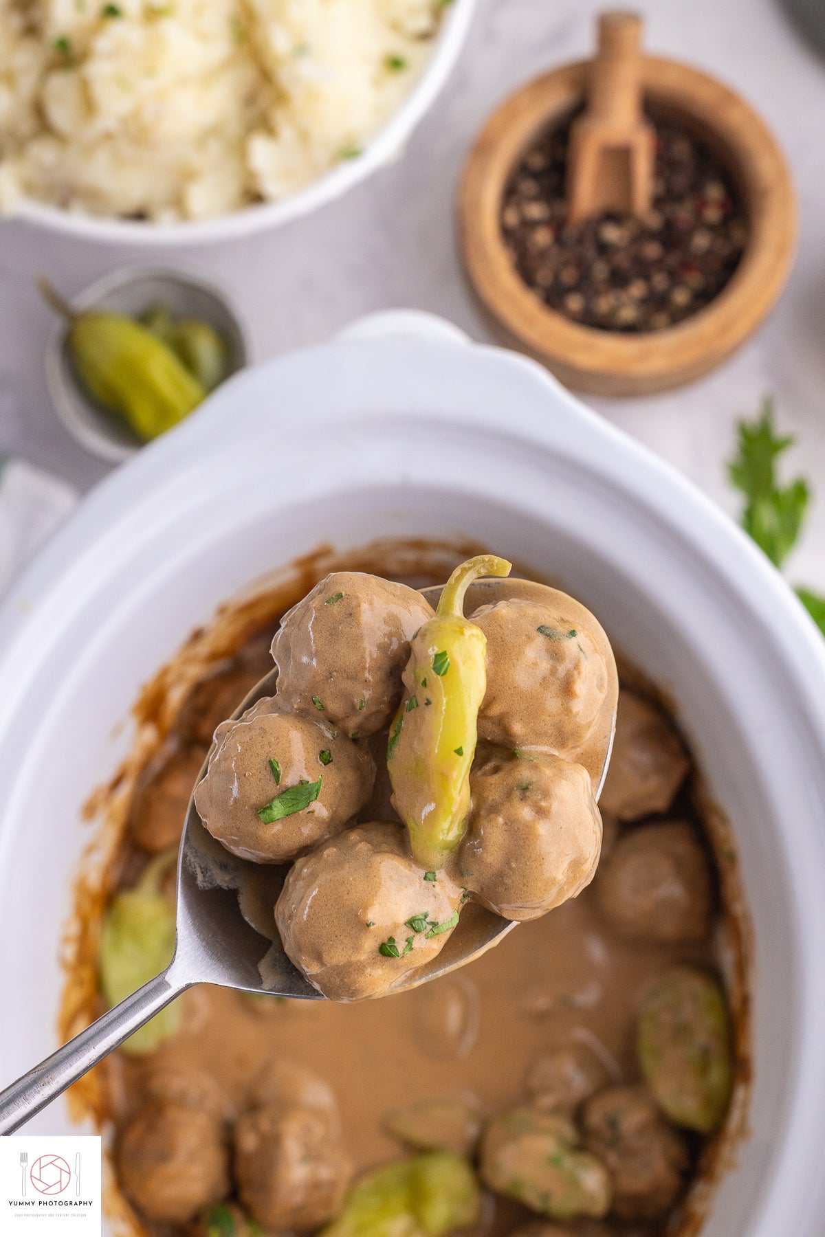 CROCKPOT MISSISSIPPI MEATBALLS (MINI EXCLUSIVE)