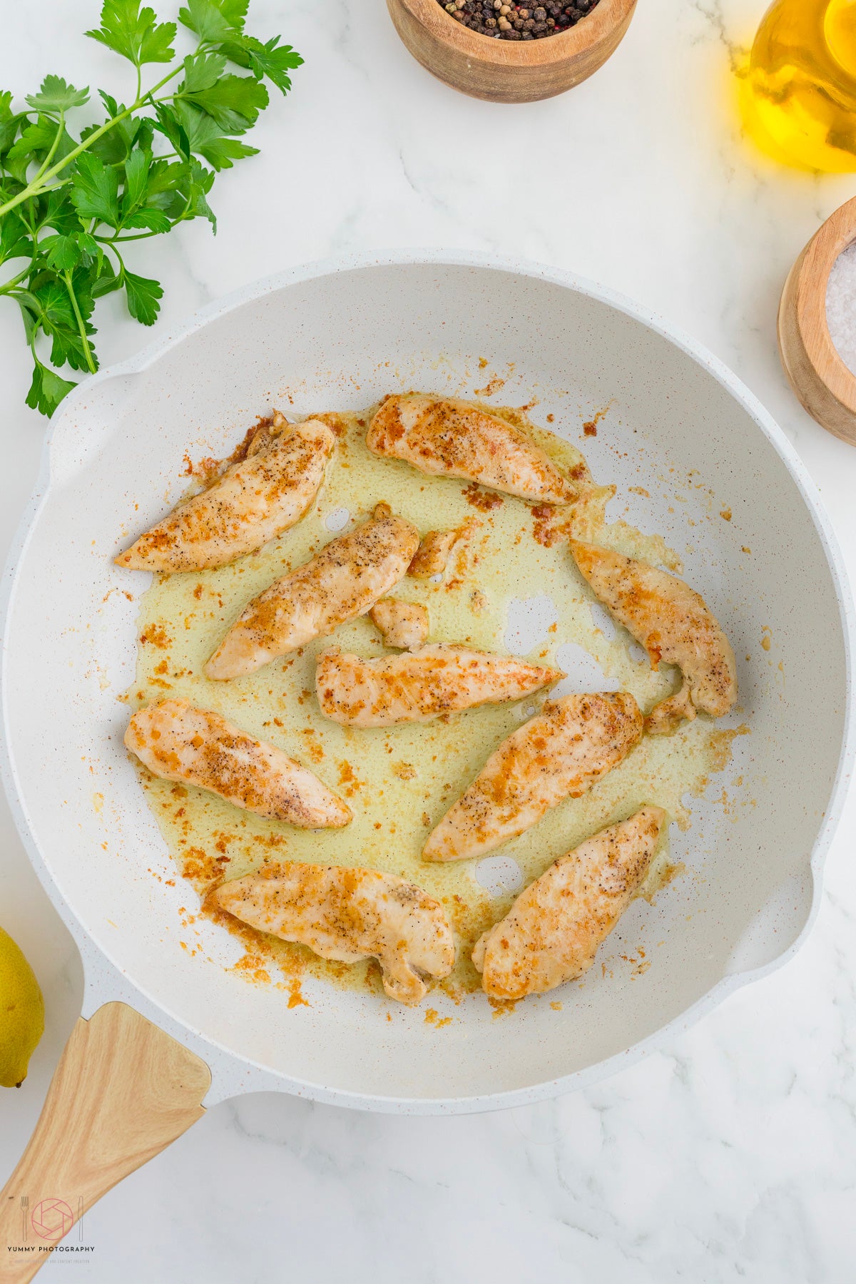 GARLIC BUTTER CHICKEN TENDERS