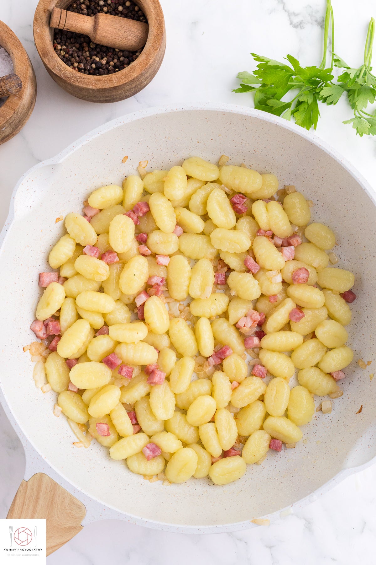 Gnocchi Carbonara