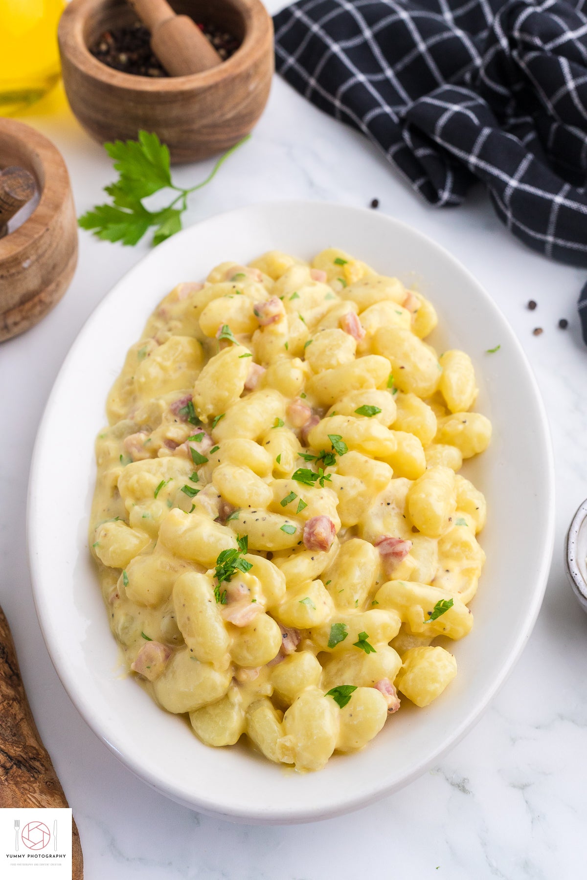 Gnocchi Carbonara