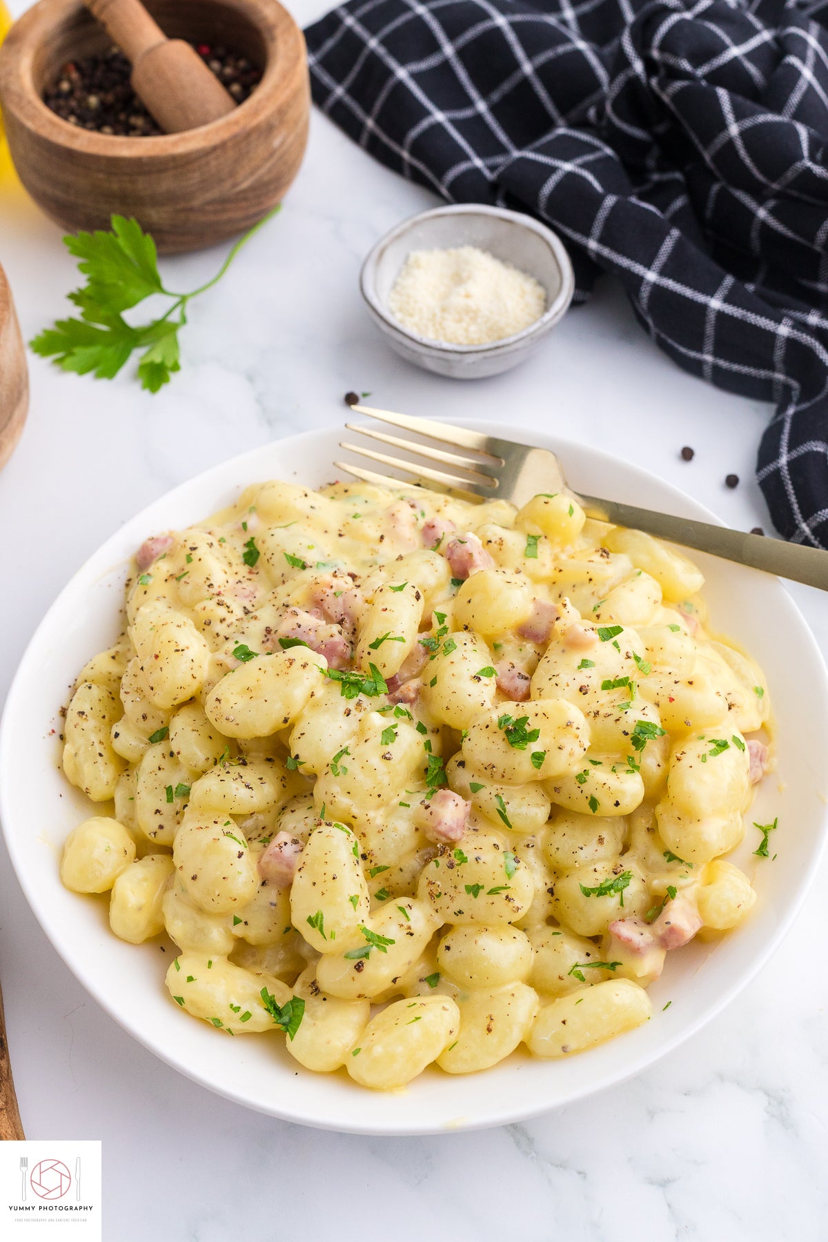 Gnocchi Carbonara