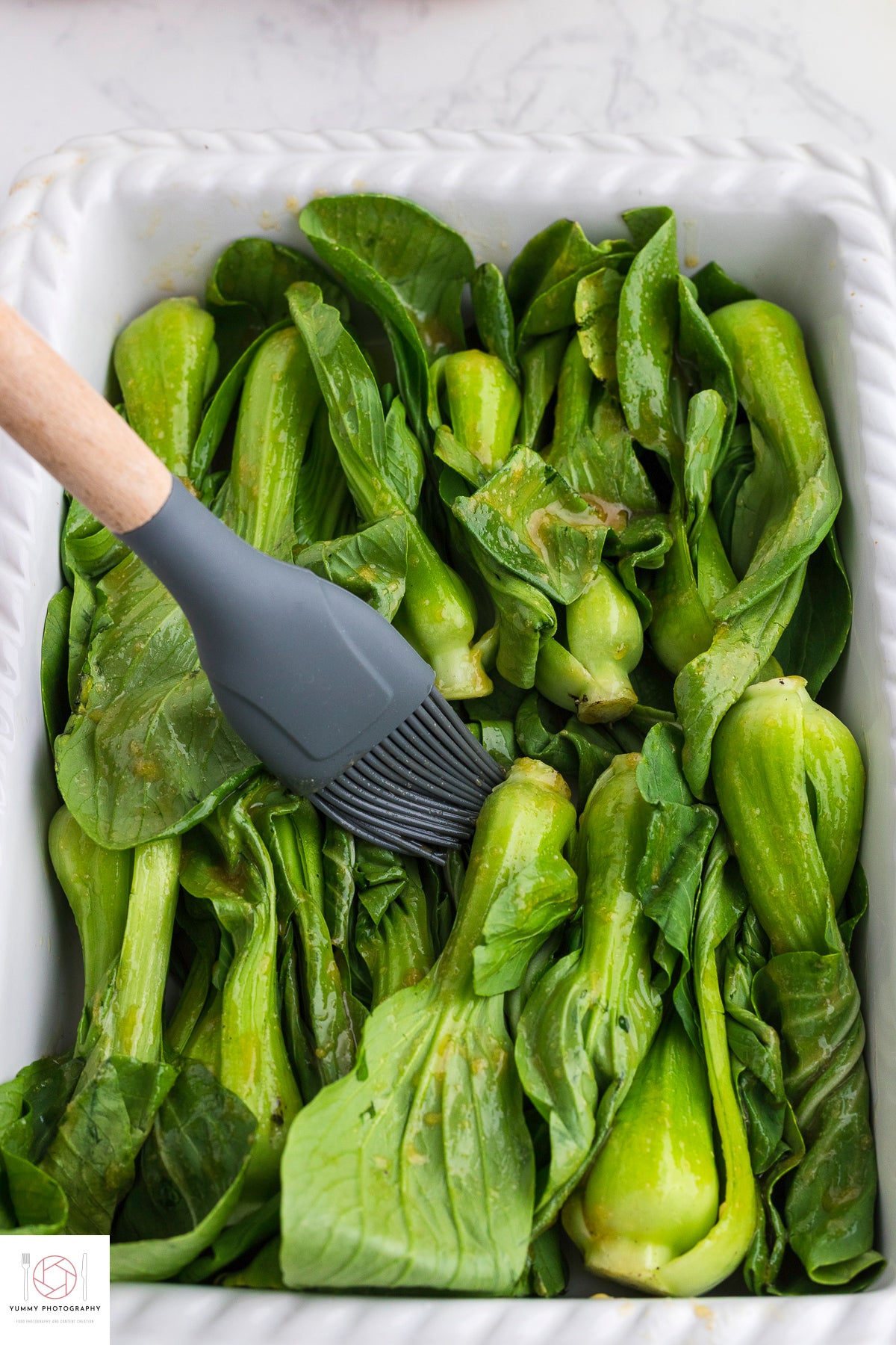 ROASTED BOK CHOY
