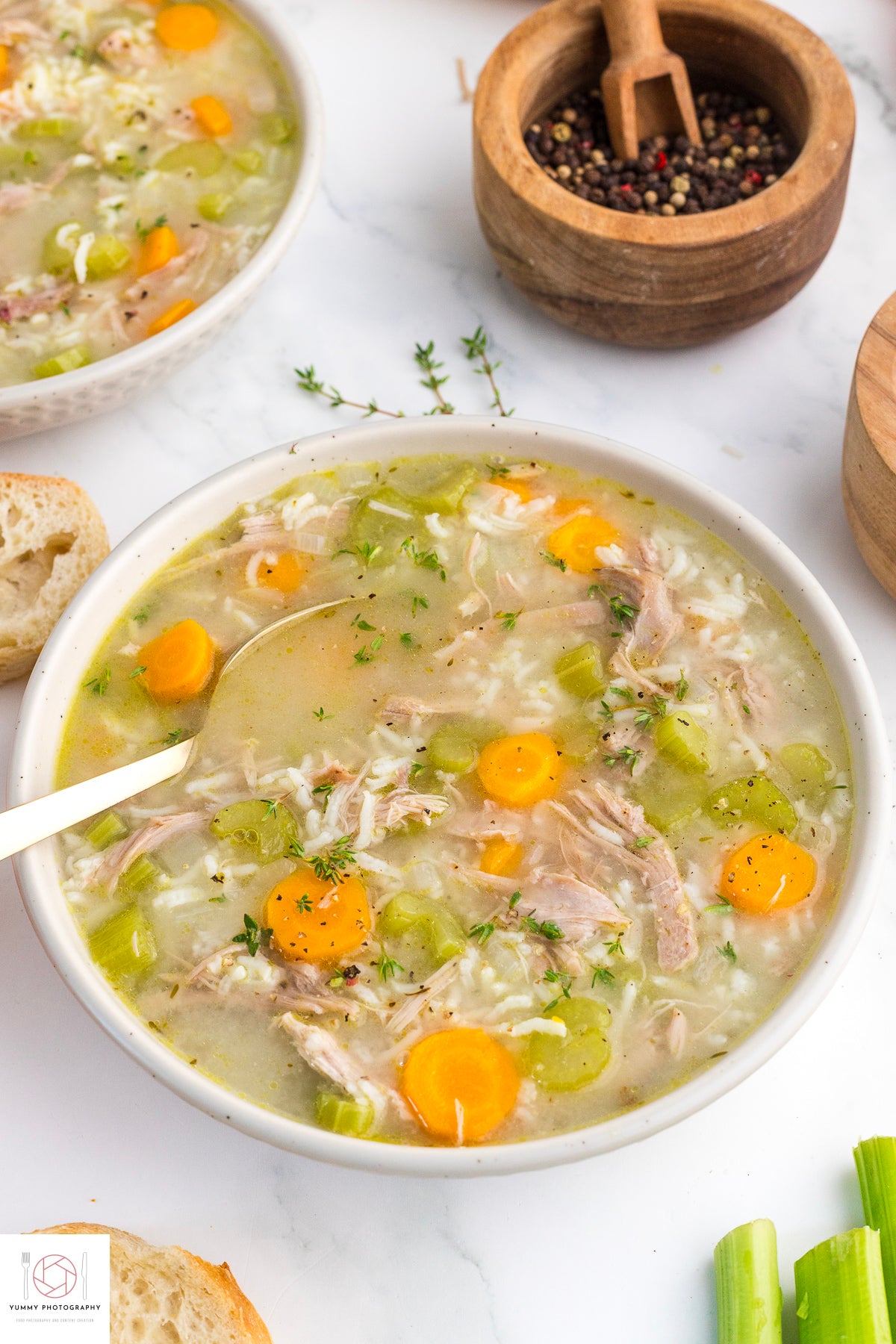 Turkey Rice Soup