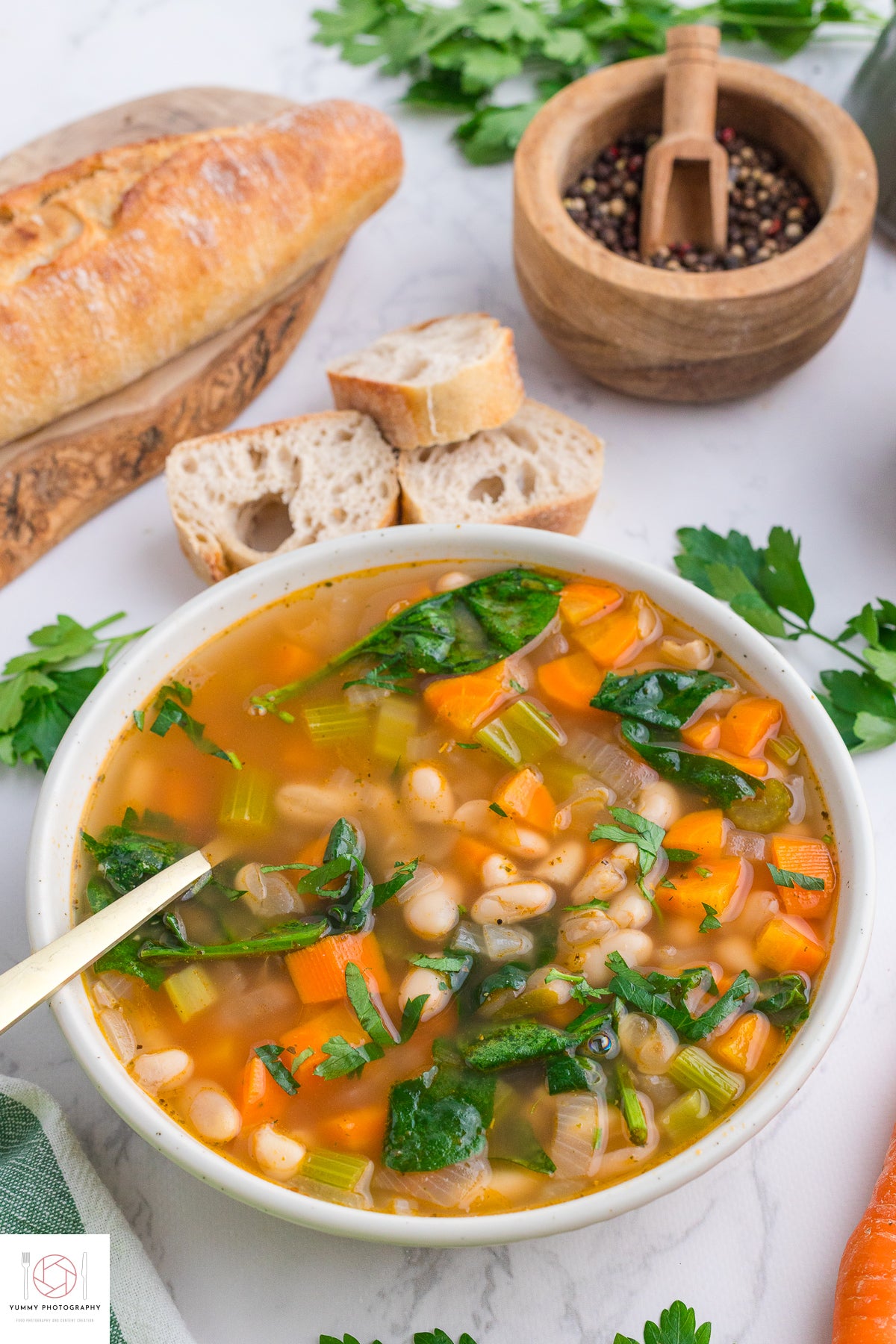 TUSCAN WHITE BEAN SOUP (mini exclusive)