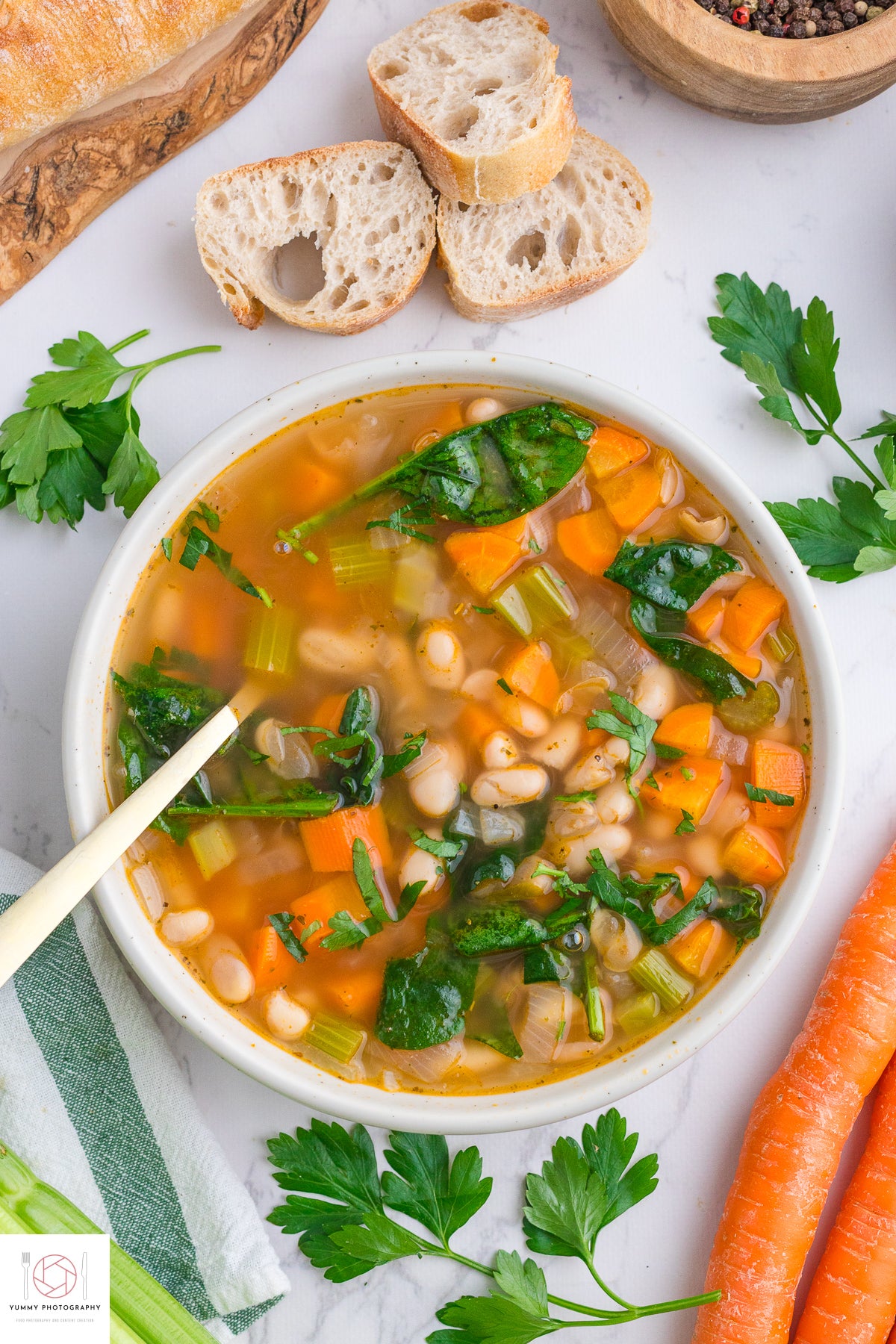 TUSCAN WHITE BEAN SOUP (mini exclusive)