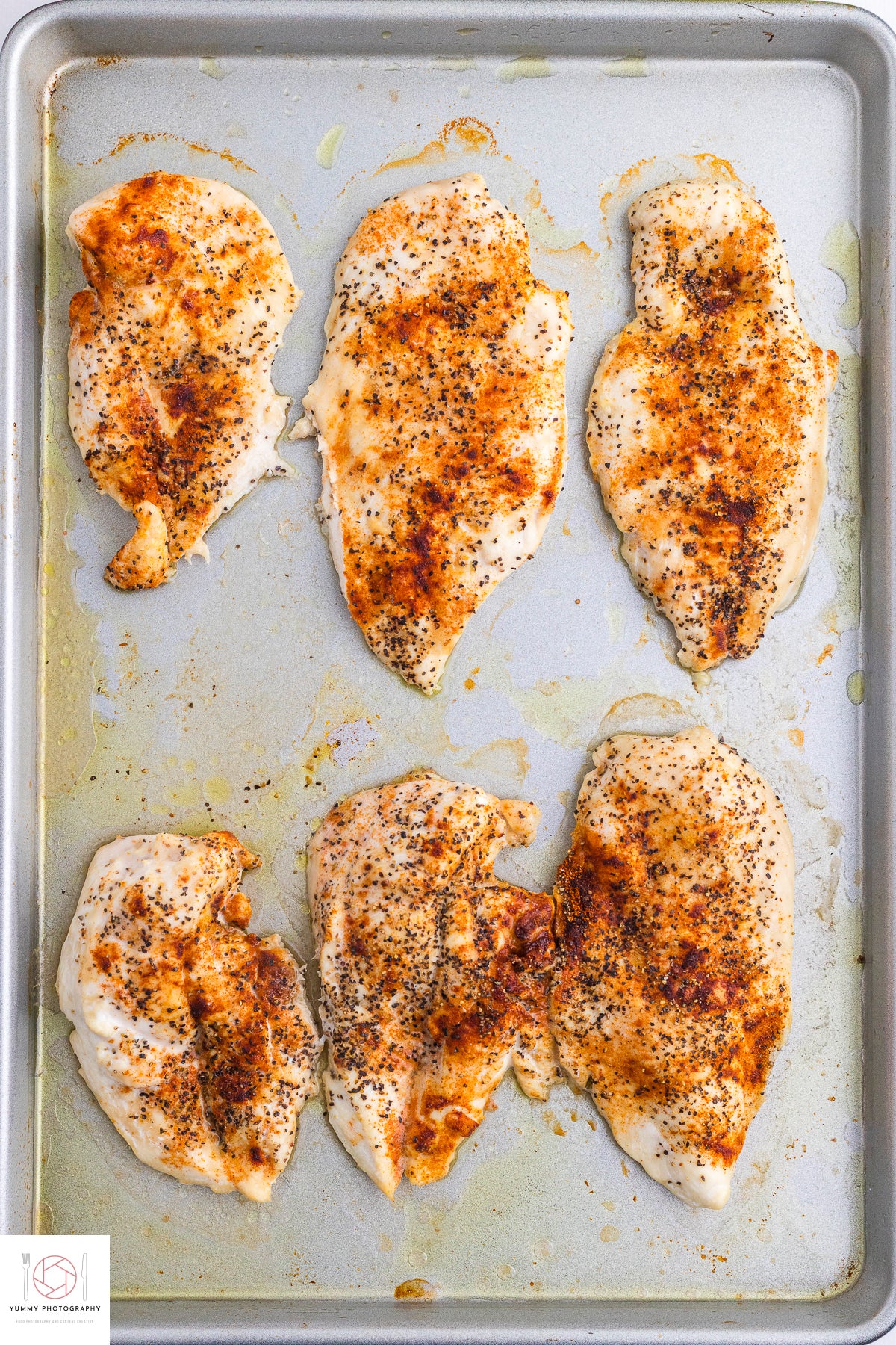 BAKED THIN CHICKEN BREASTS