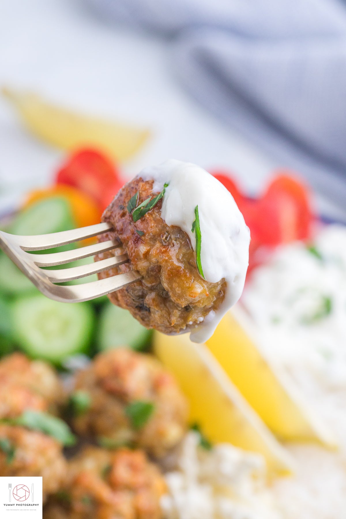 Greek Chicken Meatballs