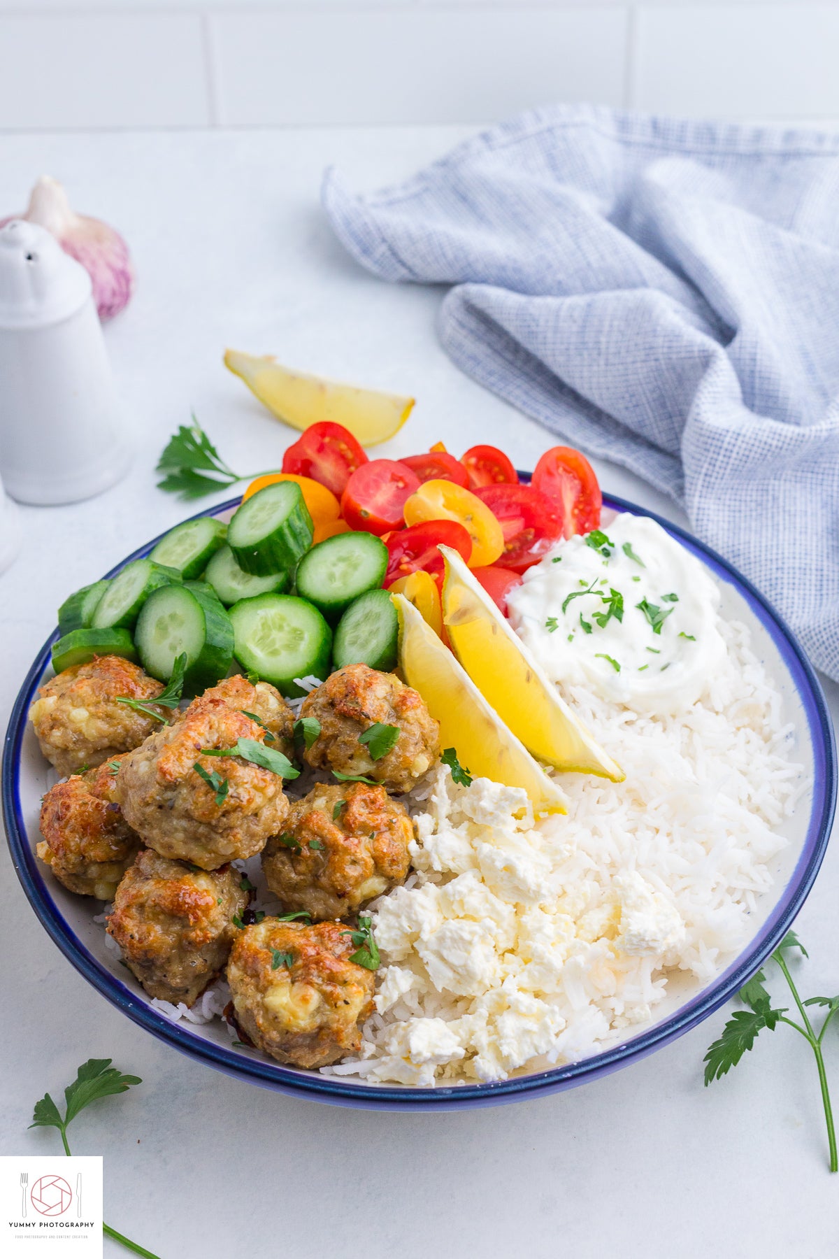 Greek Chicken Meatballs