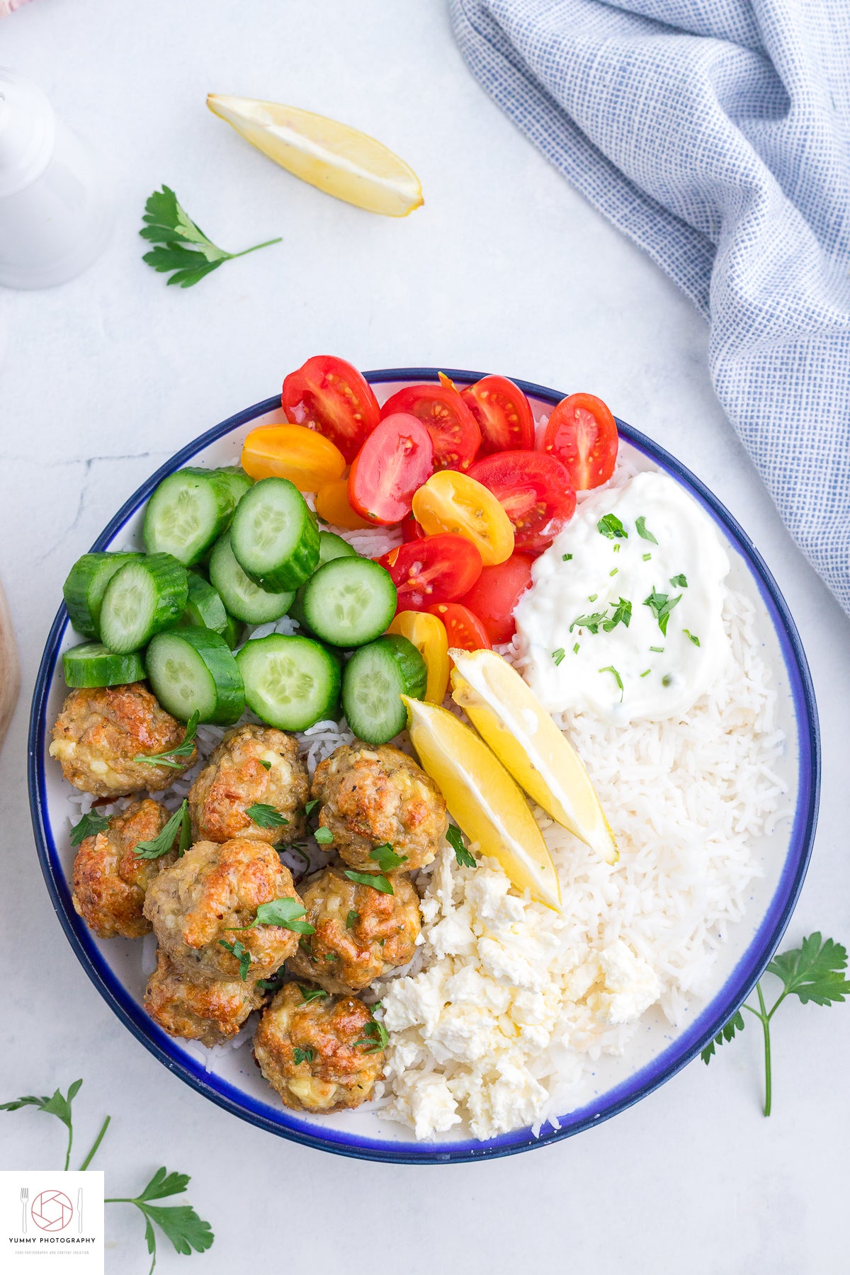 Greek Chicken Meatballs