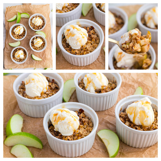 AIR FRYER APPLE CRISP