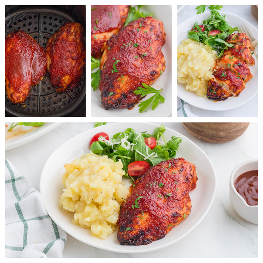 AIR FRYER BBQ CHICKEN