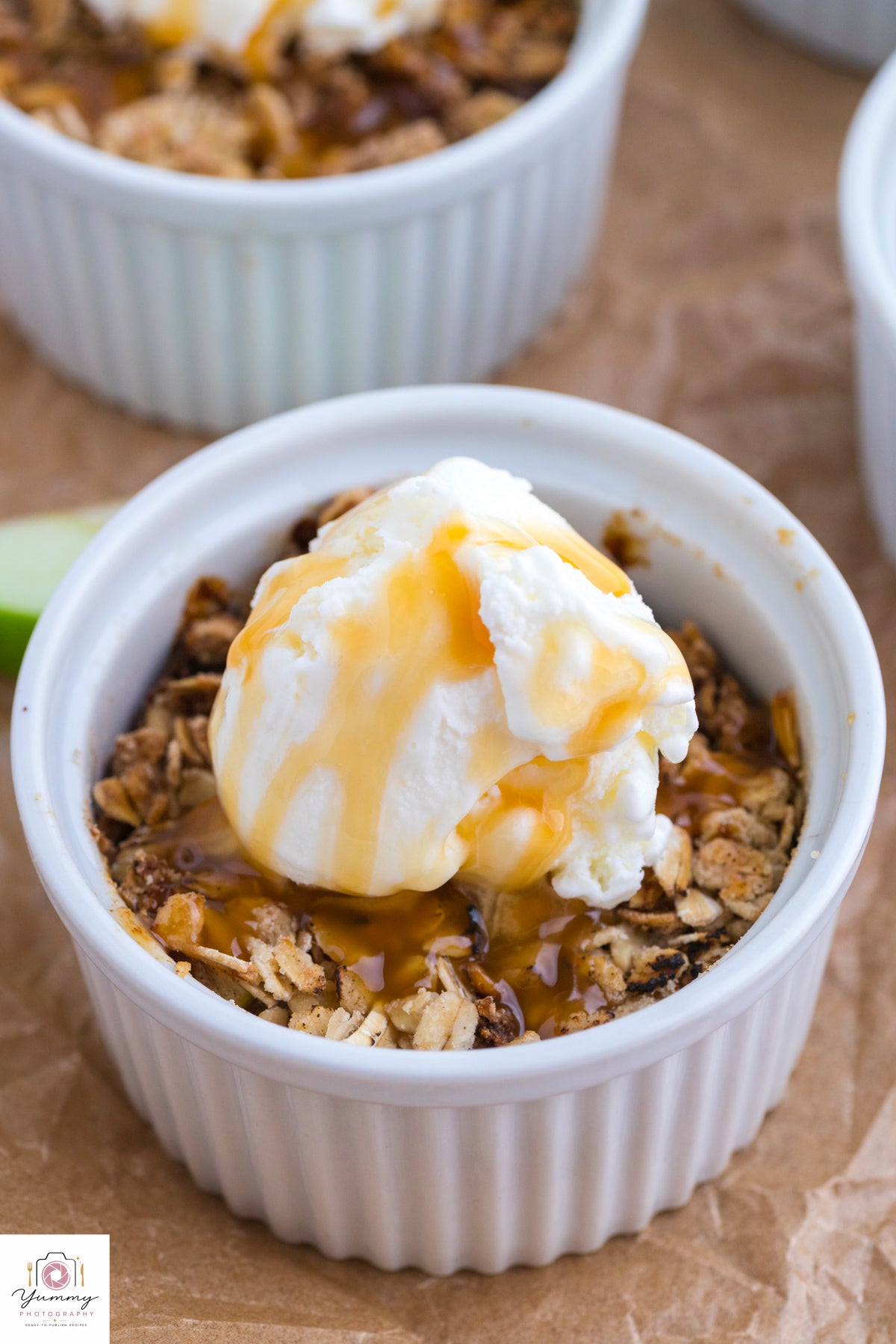 AIR FRYER APPLE CRISP