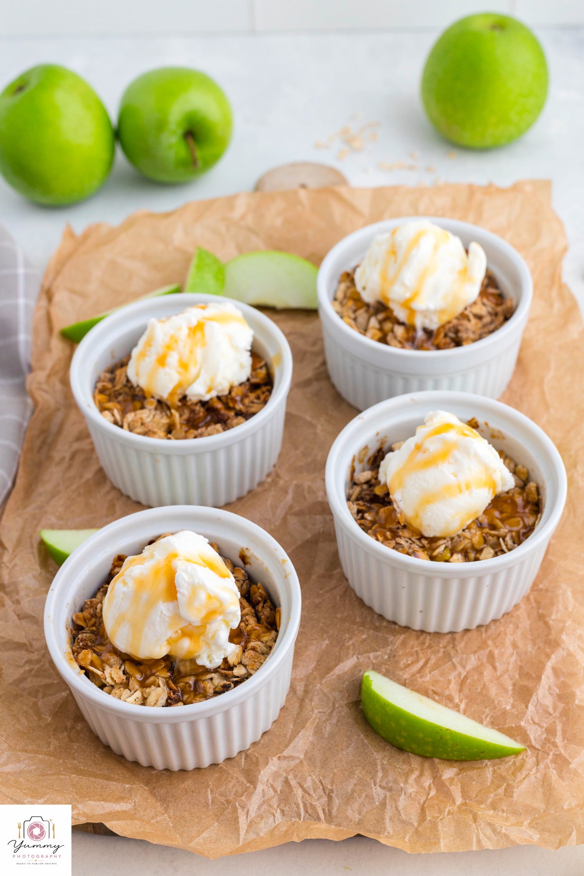 AIR FRYER APPLE CRISP
