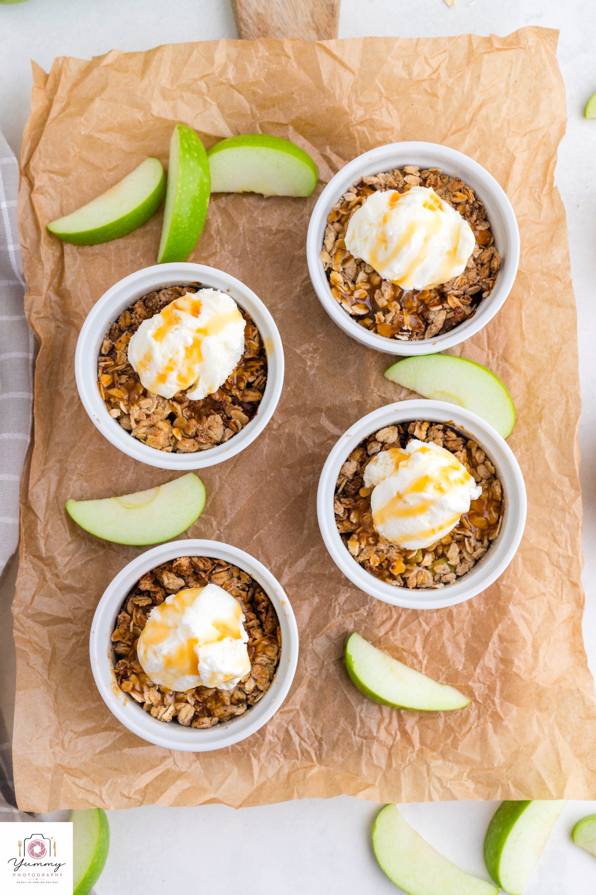 AIR FRYER APPLE CRISP