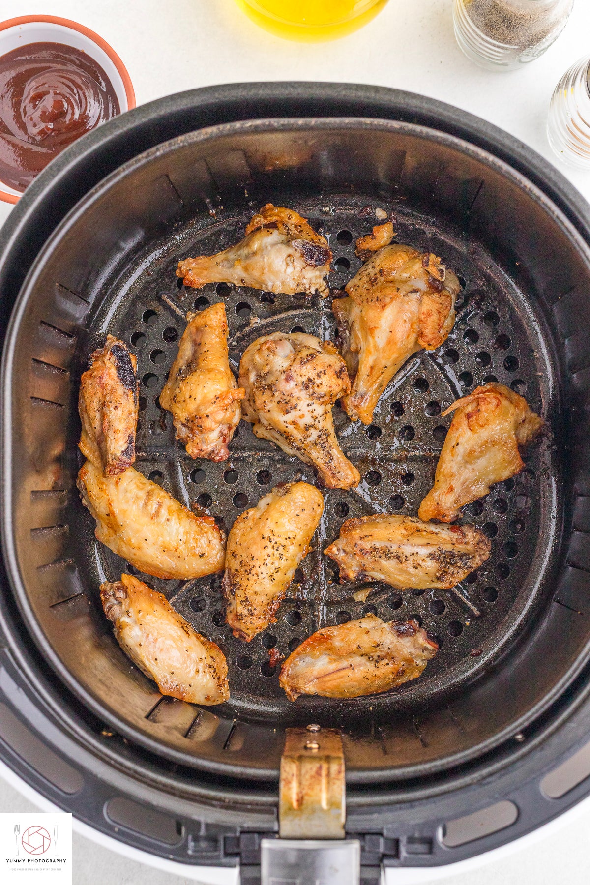 AIR FRYER FROZEN CHICKEN WINGS