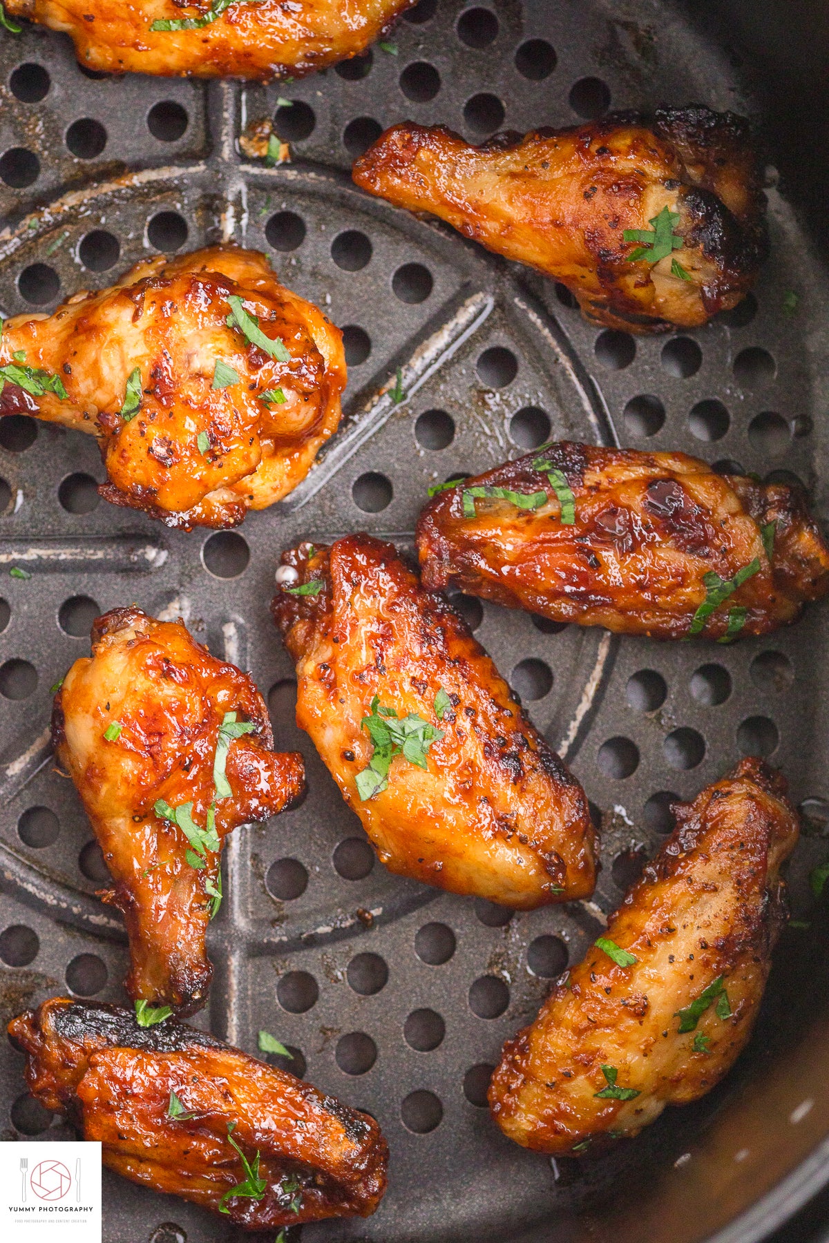 AIR FRYER FROZEN CHICKEN WINGS
