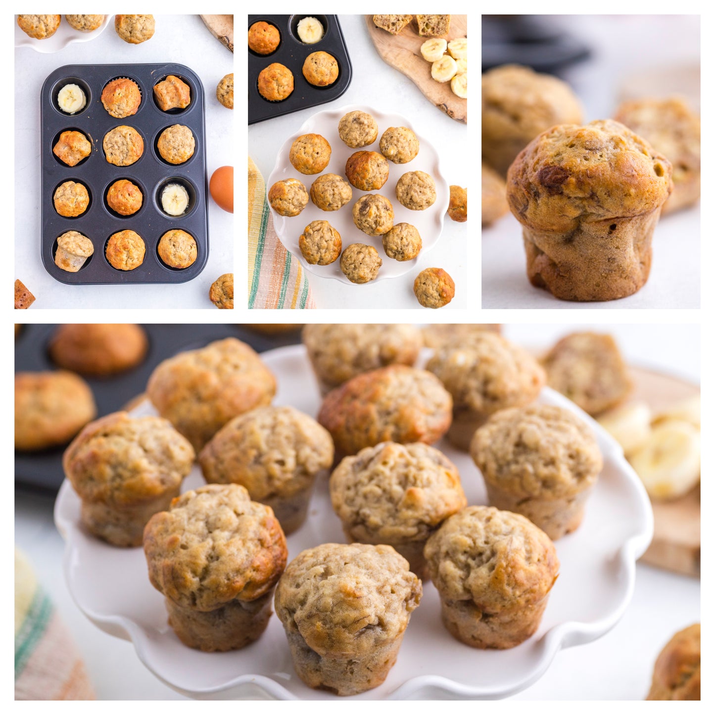 BANANA MINI MUFFINS