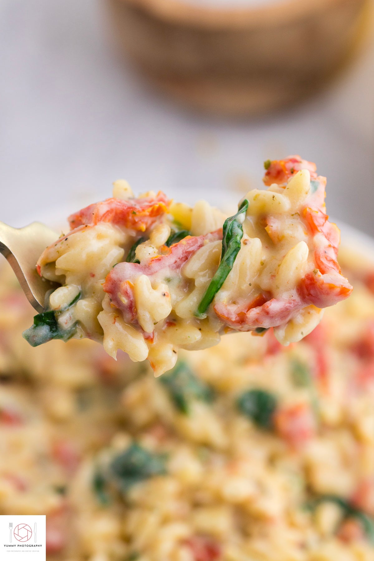 BOURSIN ORZO BAKE