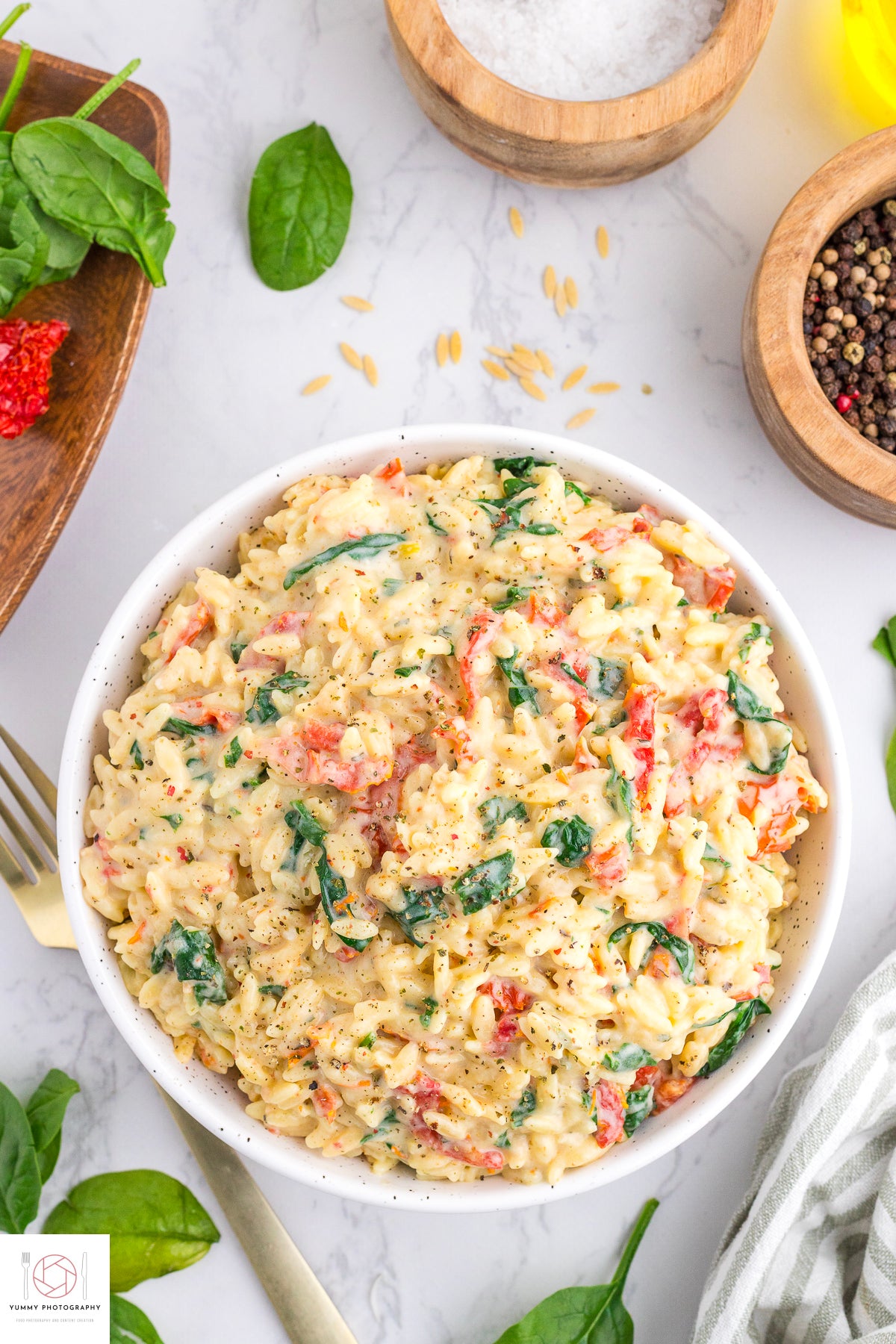 BOURSIN ORZO BAKE