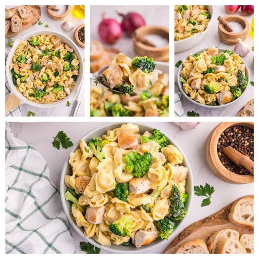 BROCCOLI CHICKEN TORTELLINI PASTA