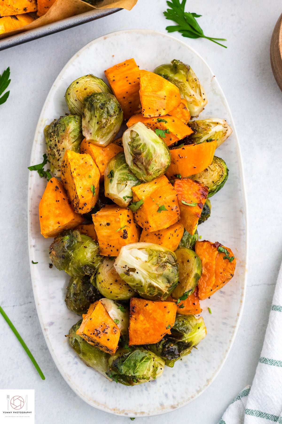 Brussel Sprout Sweet Potato