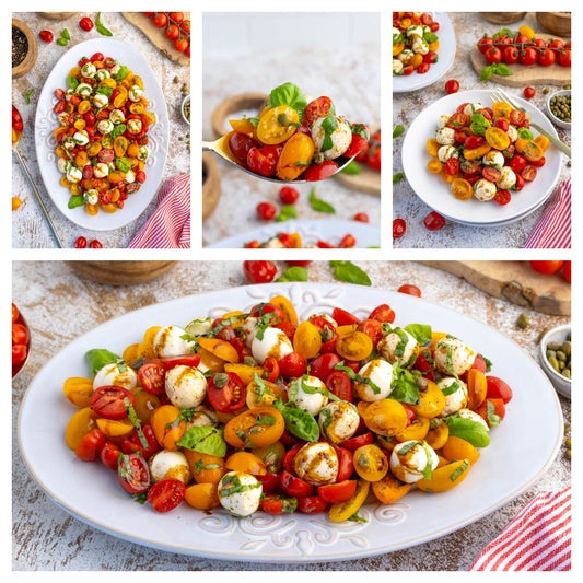 Cherry Tomato Caprese Salad