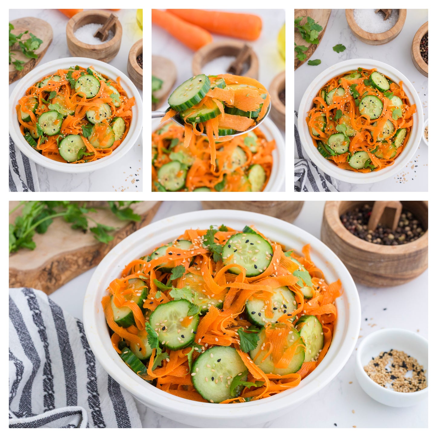CARROT CUCUMBER SALAD (mini exclusive)