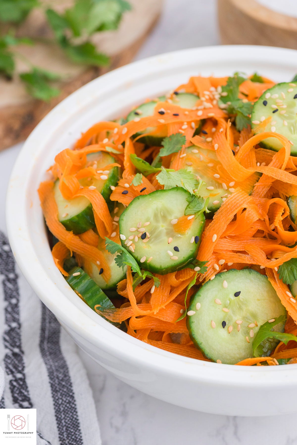 CARROT CUCUMBER SALAD (mini exclusive)