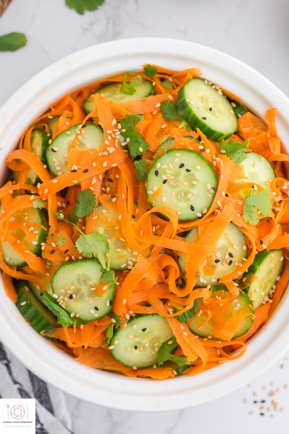 CARROT CUCUMBER SALAD (mini exclusive)