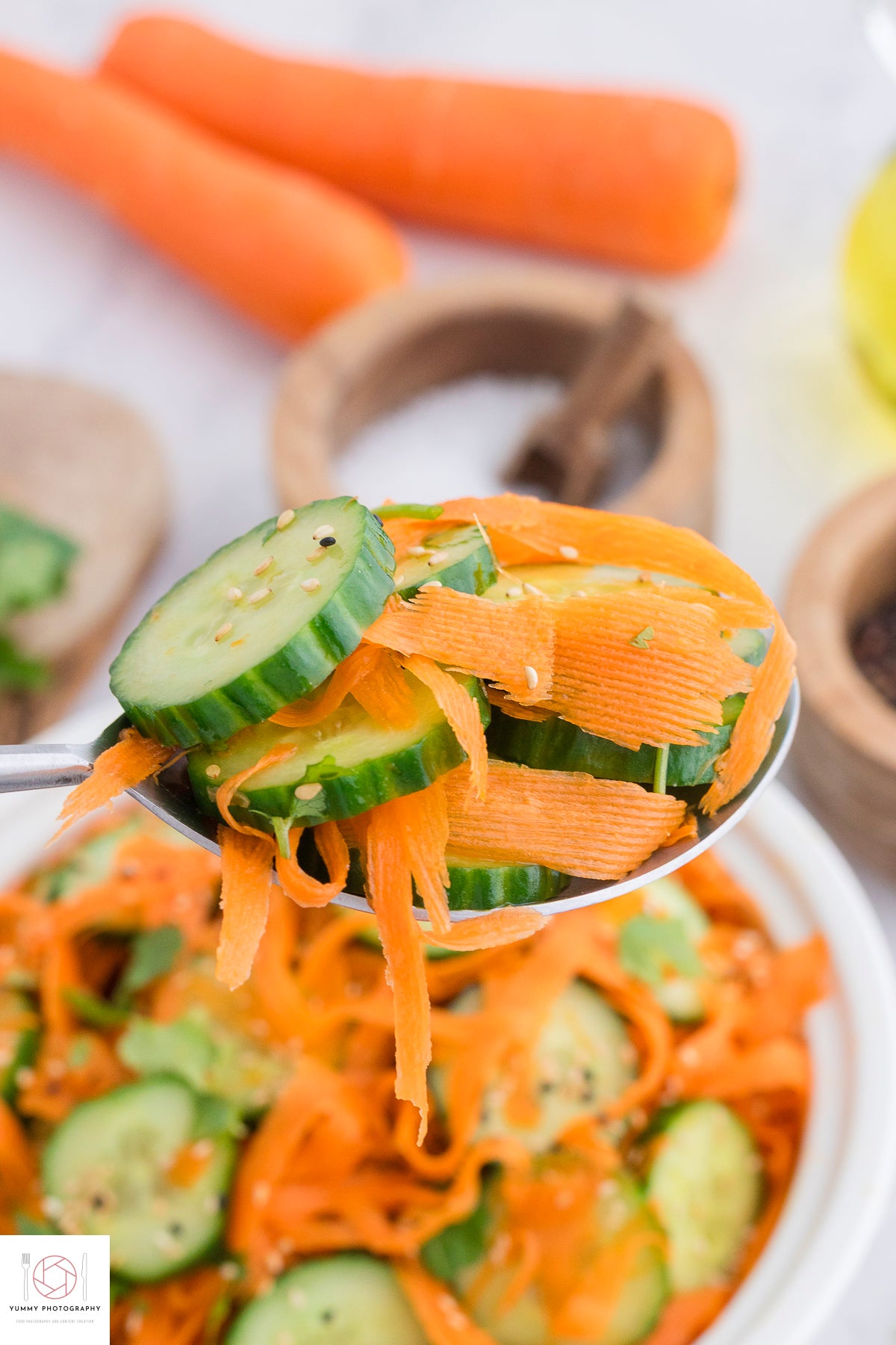 CARROT CUCUMBER SALAD (mini exclusive)
