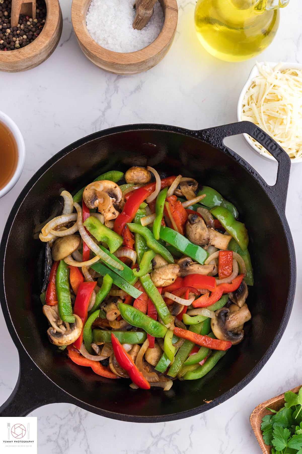 Philly Cheesesteak pasta