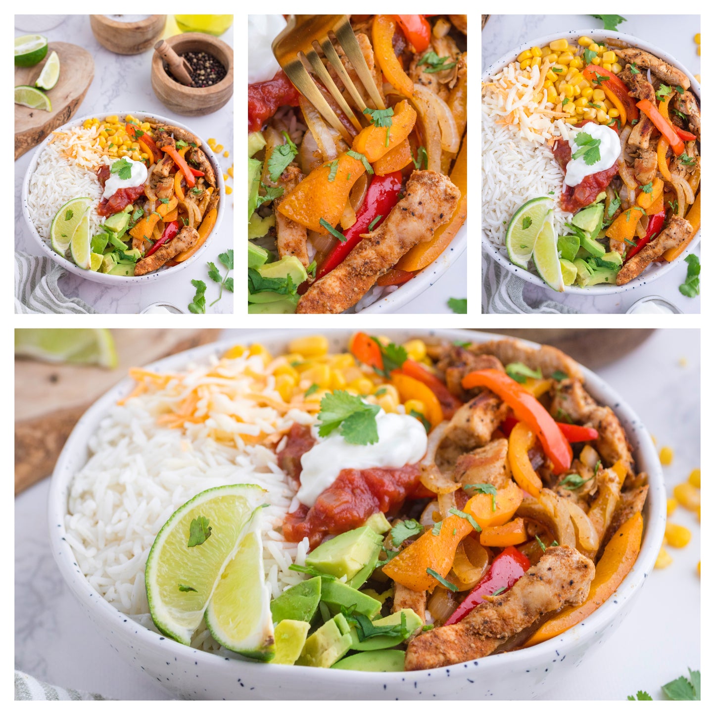 CHICKEN FAJITAS BOWL ( Mini Exclusive)