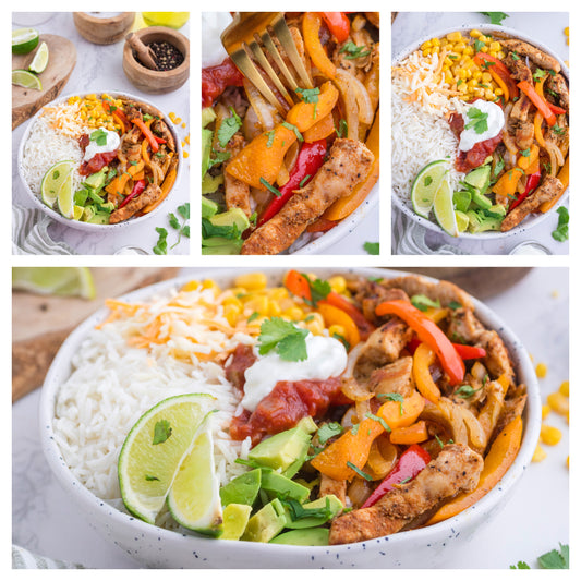 CHICKEN FAJITAS BOWL ( Mini Exclusive)
