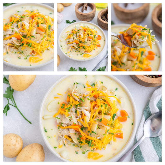 CHICKEN AND POTATO SOUP