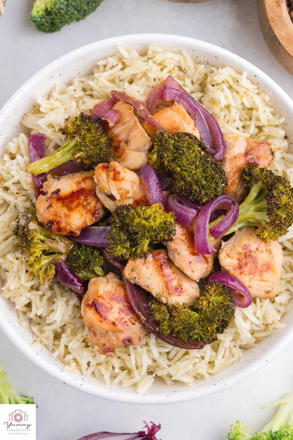 CHICKEN BROCCOLI SHEET PAN