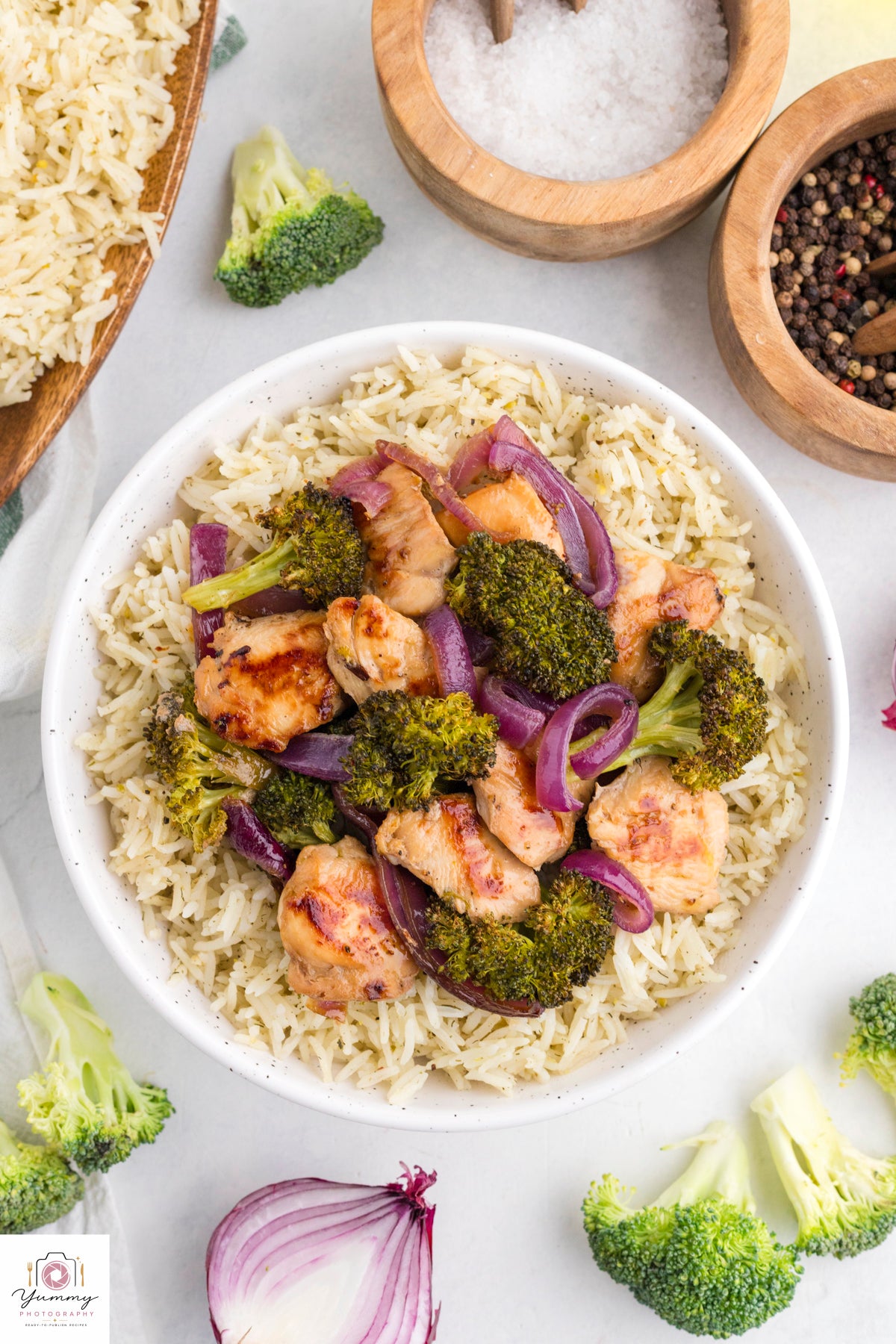 CHICKEN BROCCOLI SHEET PAN