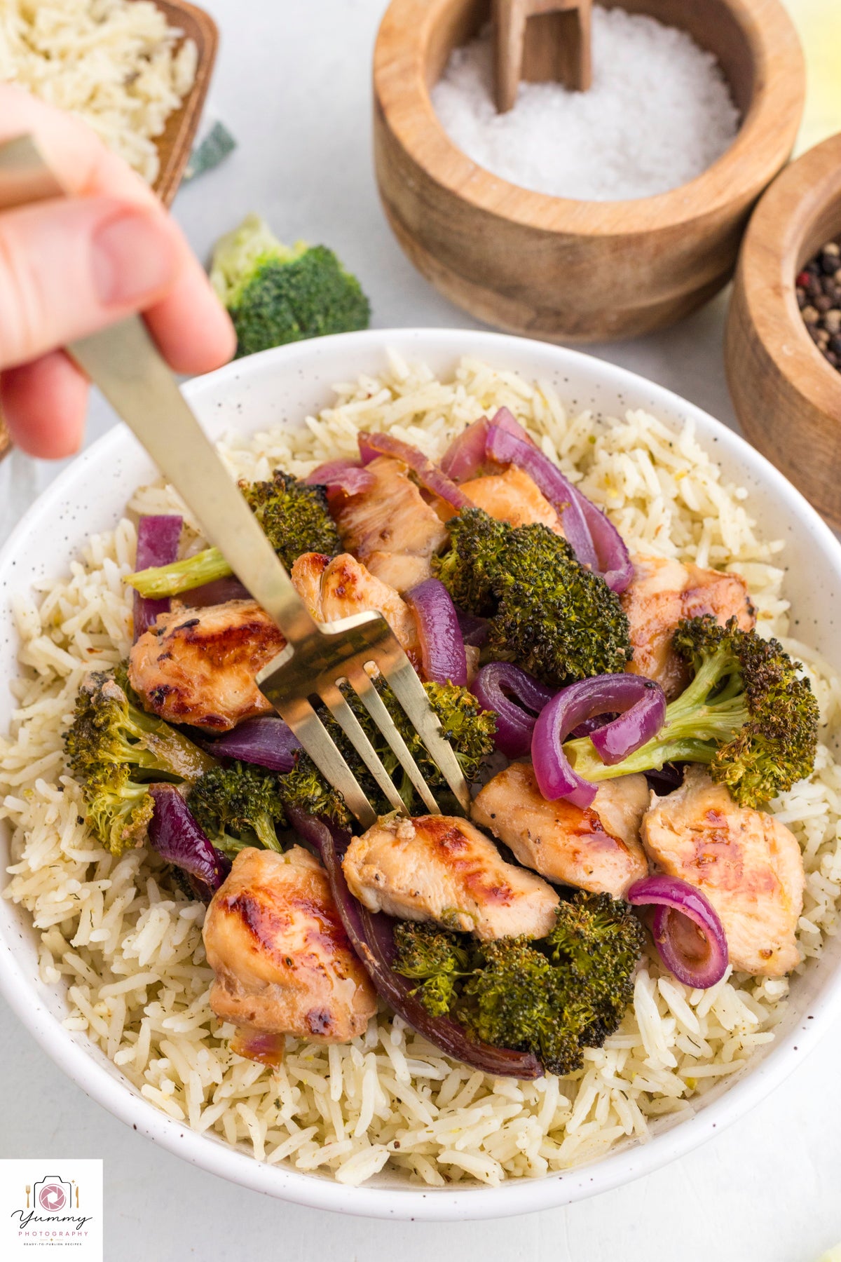 CHICKEN BROCCOLI SHEET PAN