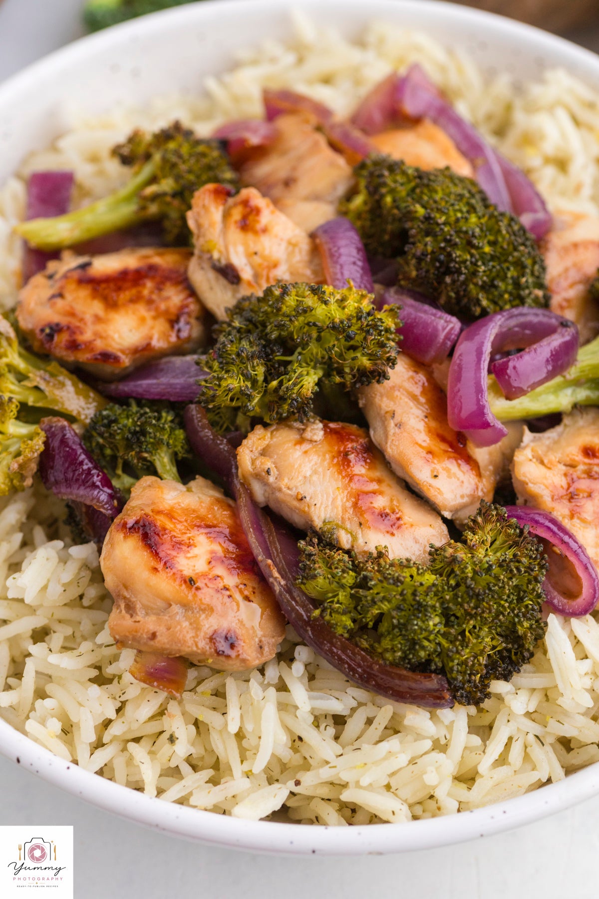 CHICKEN BROCCOLI SHEET PAN