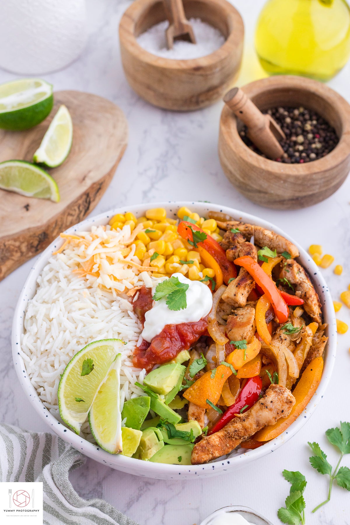 CHICKEN FAJITAS BOWL ( Mini Exclusive)